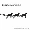 Hungarian Vizsla Santa Sleigh